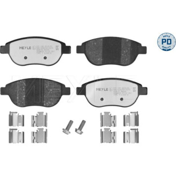 Meyle 025 236 0019/PD Bremsbelagsatz, Scheibenbremse MEYLE-PD: Advanced performance and design Meyle 025 236 0019/PD Bremsbelagsatz, Scheibenbremse MEYLE-PD: Advanced performance and design