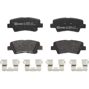Brembo P 30 106 Bremsbelagsatz, Scheibenbremse PRIME LINE Brembo P 30 106 Bremsbelagsatz, Scheibenbremse PRIME LINE