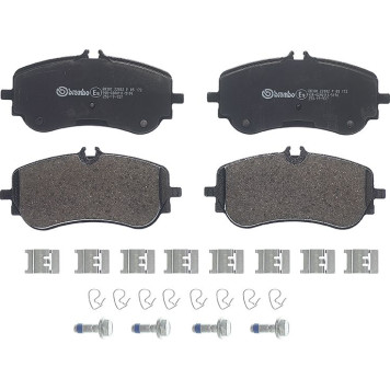 Brembo P 85 172 Bremsbelagsatz, Scheibenbremse PRIME LINE