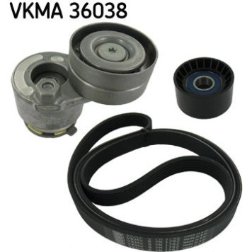 SKF VKMA 36038 Keilrippenriemensatz SKF VKMA 36038 Keilrippenriemensatz