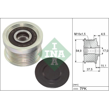 INA 535 0349 10 Generatorfreilauf