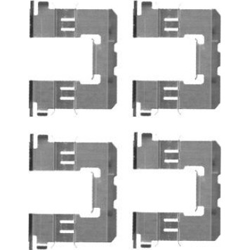 Zubehörsatz, Scheibenbremsbelag 8DZ 355 204-591 Zubehörsatz, Scheibenbremsbelag 8DZ 355 204-591