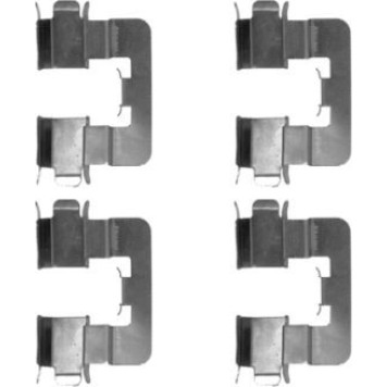 Hella 8DZ 355 204-631 Zubehörsatz, Scheibenbremsbelag Hella 8DZ 355 204-631 Zubehörsatz, Scheibenbremsbelag