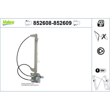 Valeo 852608 Fensterheber