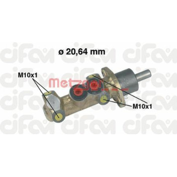 Metzger 202-044 Hauptbremszylinder CIFAM