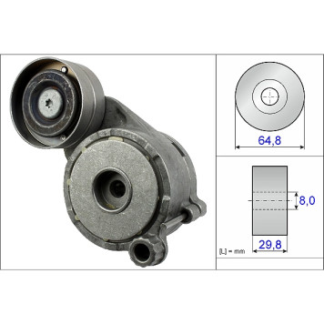 INA 534 0506 10 Spannarm, Keilrippenriemen INA 534 0506 10 Spannarm, Keilrippenriemen