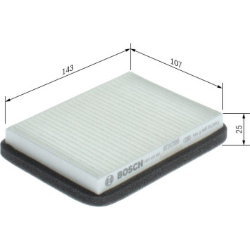 BOSCH 1 987 435 052 Innenraumfilter