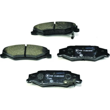 Hella Pagid | Bremsbelagsatz, Scheibenbremse | 8DB 355 013-191 Hella Pagid | Bremsbelagsatz, Scheibenbremse | 8DB 355 013-191