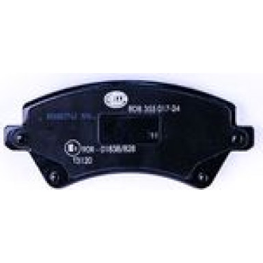 Hella | Bremsbelagsatz, Scheibenbremse | 8DB 355 017-241