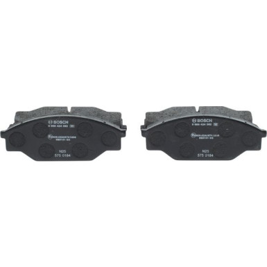 0 986 424 382 Bremsbelagsatz, Scheibenbremse