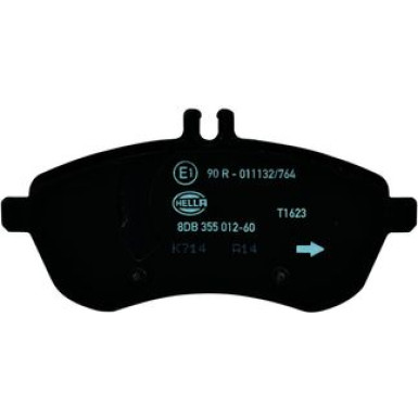 Hella Pagid | Bremsbelagsatz, Scheibenbremse | 8DB 355 012-601 Hella Pagid | Bremsbelagsatz, Scheibenbremse | 8DB 355 012-601