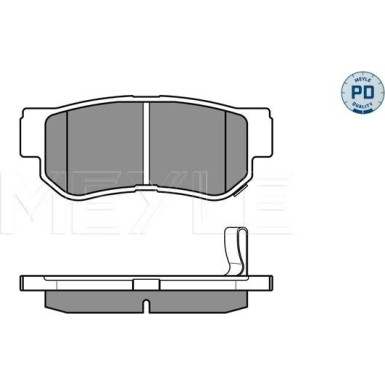 Meyle Bremsbelagsatz, Scheibenbremse MEYLE-PD: Advanced performance and design 025 235 4314/PD