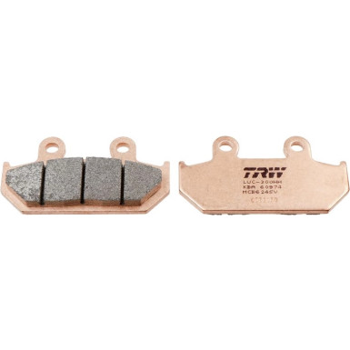 TRW | Bremsbelagsatz, Scheibenbremse | MCB624SV