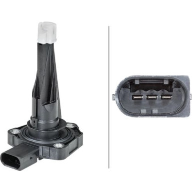 Hella | Sensor, Motorölstand | 6PR 010 497-721