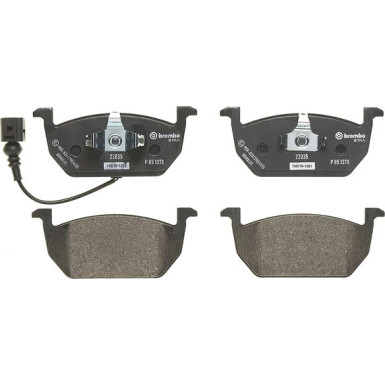 Brembo Bremsbelagsatz, Scheibenbremse XTRA LINE P 85 137X Brembo Bremsbelagsatz, Scheibenbremse XTRA LINE P 85 137X