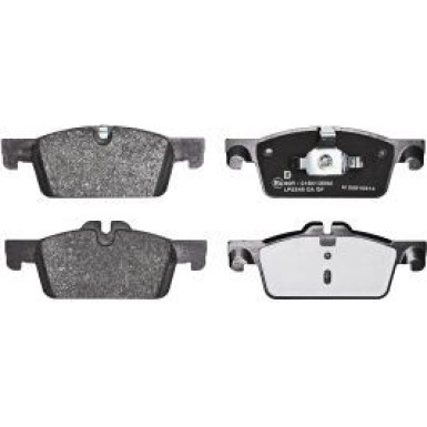 Delphi Bremsbelagsatz, Scheibenbremse LP2248