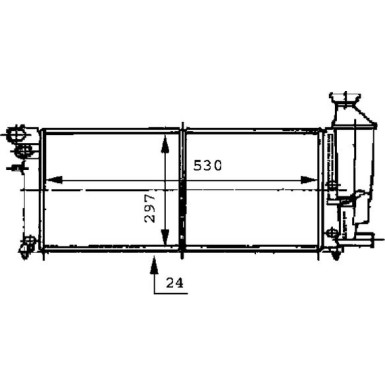 Mahle | Kühler, Motorkühlung | CR 468 000S
