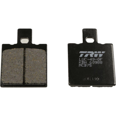 TRW | Bremsbelagsatz, Scheibenbremse | MCB75