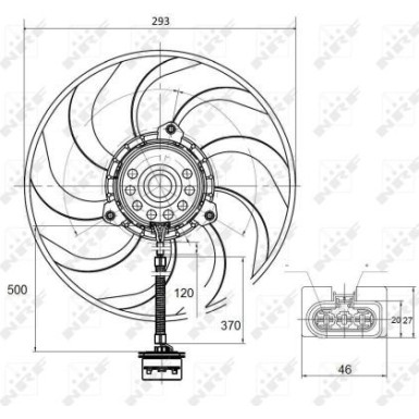 47373 Lüfter, Motorkühlung
