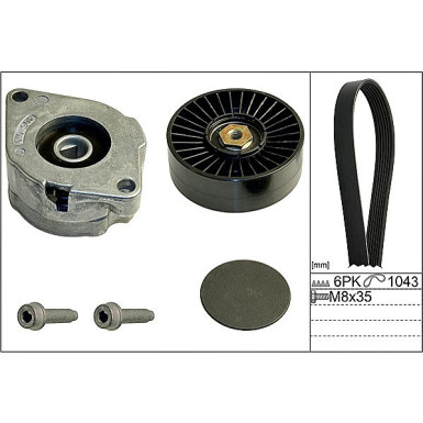 529 0102 10 Keilrippenriemensatz 529 0102 10 Keilrippenriemensatz