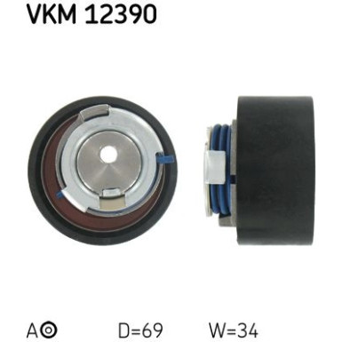 VKM 12390 Spannrolle, Zahnriemen