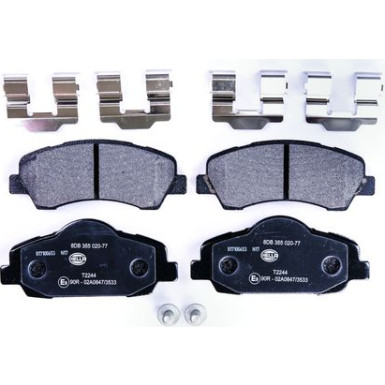 8DB 355 020-771 Bremsbelagsatz, Scheibenbremse