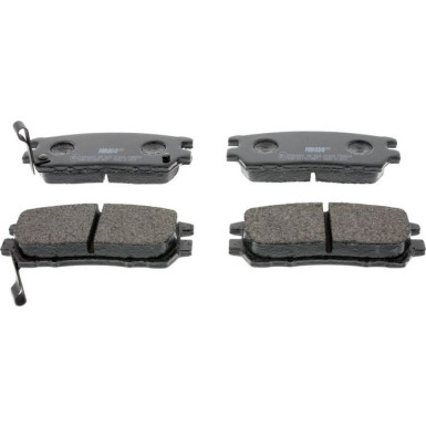 FDB804 Bremsbelagsatz, Scheibenbremse PREMIER ECO FRICTION