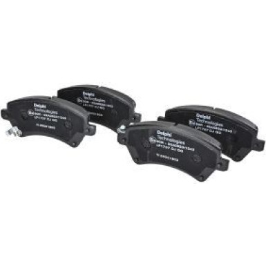 Delphi Bremsbelagsatz, Scheibenbremse LP1737
