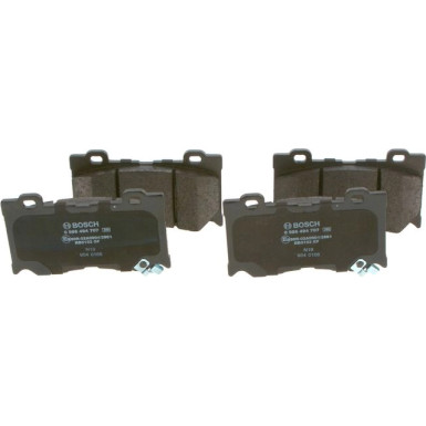 0 986 494 707 Bremsbelagsatz, Scheibenbremse