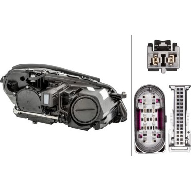 Hella 2 x HELLA Hauptscheinwerfer 1LX 011 066-631