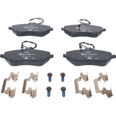 13.0470-2892.2 Bremsbelagsatz, Scheibenbremse ATE Ceramic