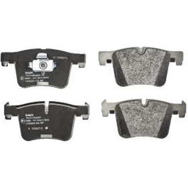 Delphi Bremsbelagsatz, Scheibenbremse LP2234