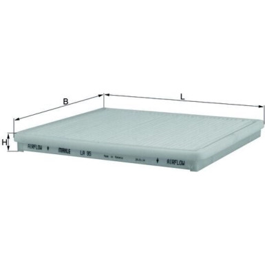LA 95 Filter, Innenraumluft LA 95 Filter, Innenraumluft