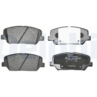 LP2477 Bremsbelagsatz, Scheibenbremse