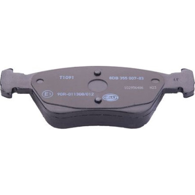 Hella | Bremsbelagsatz, Scheibenbremse | 8DB 355 007-831