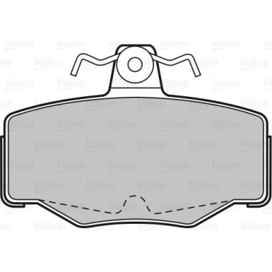 598057 Bremsbelagsatz, Scheibenbremse