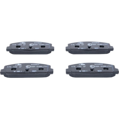 Bremsensatz, Scheibenbremse