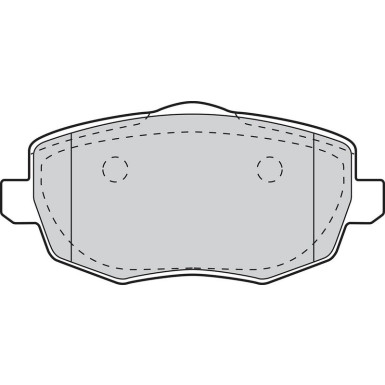 Valeo Bremsbelagsatz, Scheibenbremse ESSENTIAL 301761