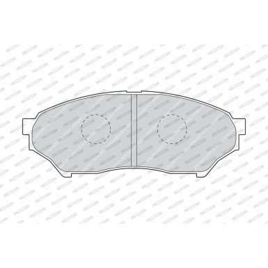 Ferodo Bremsbelagsatz, Scheibenbremse PREMIER ECO FRICTION FDB1596