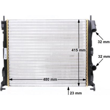 Mahle | Kühler, Motorkühlung | CR 20 000S