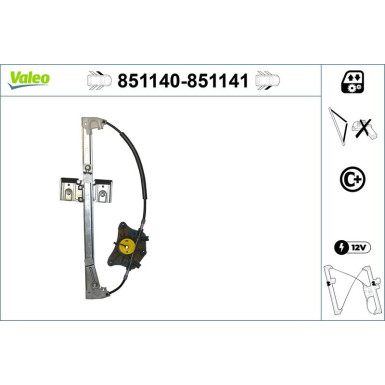 Valeo | Fensterheber | 851140