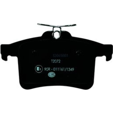Hella | Bremsbelagsatz, Scheibenbremse | 8DB 355 015-901
