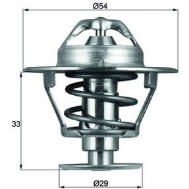 Mahle | Thermostat, Kühlmittel | TX 86 76D