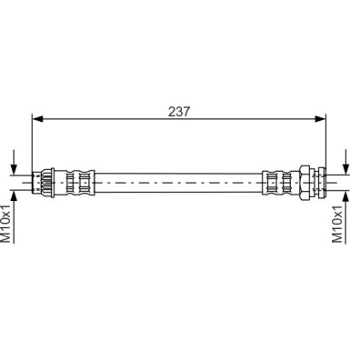 1 987 481 052 Bremsschlauch