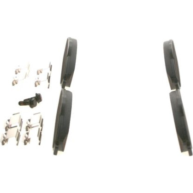 BOSCH | Bremsbelagsatz, Scheibenbremse | 0 986 494 261