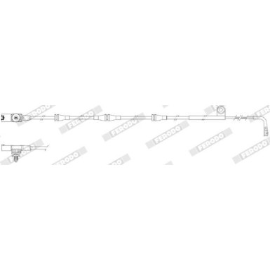 Ferodo Warnkontakt, Bremsbelagverschleiß PREMIER FWI298