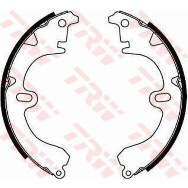 GS8181 Bremsbackensatz