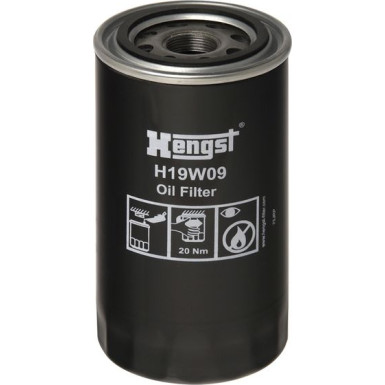 Hengst Filter | Ölfilter | H19W09