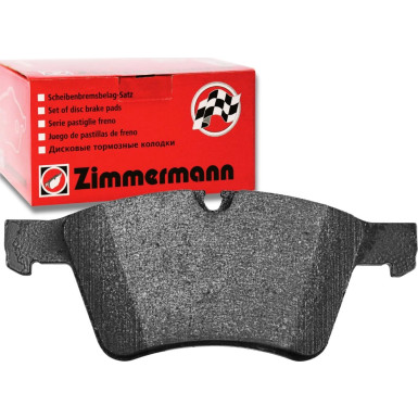 ZIMMERMANN 24046.185.1 Bremsbeläge für MAZDA 6 mit akustischer Verschleißwarnung