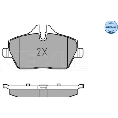 Meyle Bremsbelagsatz, Scheibenbremse MEYLE-ORIGINAL: True to OE 025 239 1517